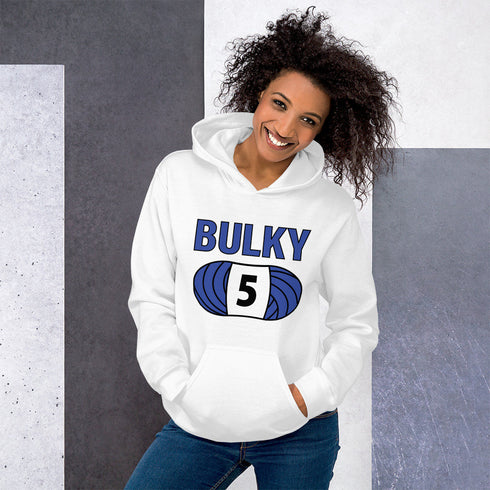 BULKY! Unisex Yarn Lover's Hoodie, Knitting Shirt, Crochet Shirt, Yarn Shirt, Knitting Sweatshirt, yarn lover gift, knit gift, knitter gift